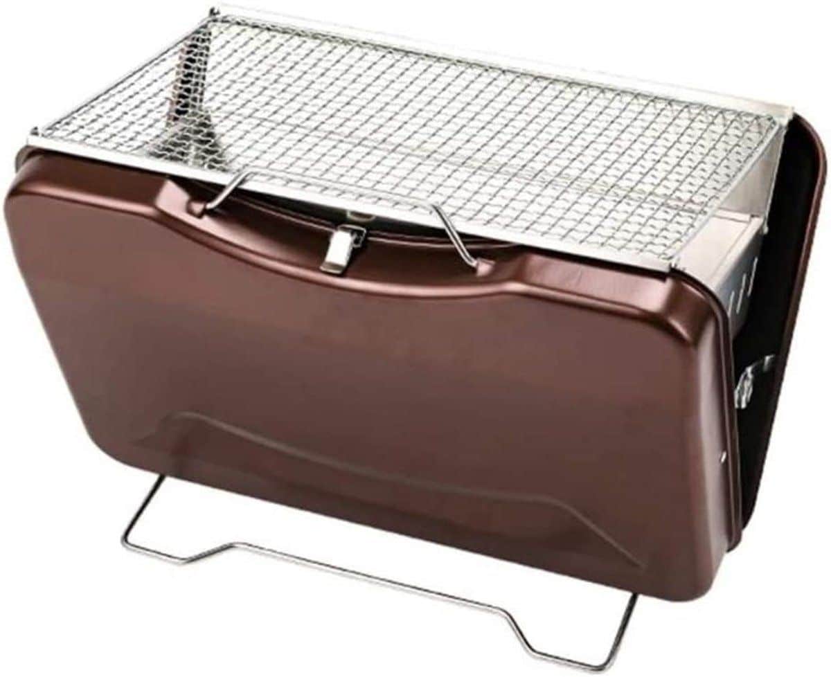 houtskool barbecue grill compacte bbq buiten koken