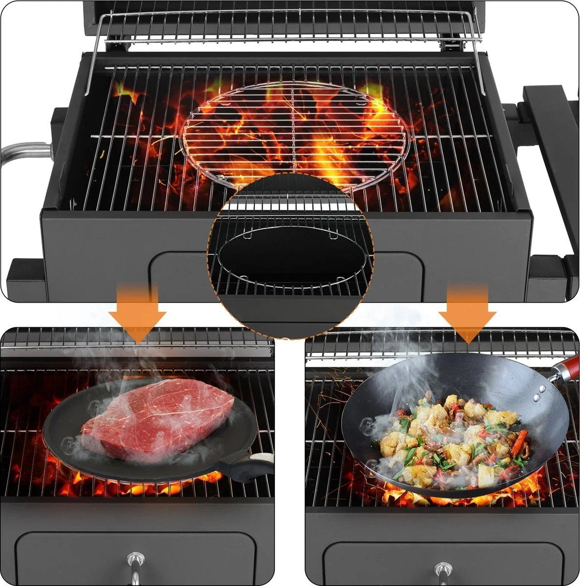 houtskool bbq grill houtskool barbeque barbeque rookoven