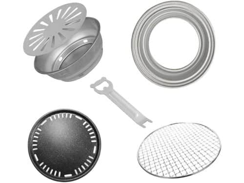 Houtskool Vuurtafel - BBQ Grillset - Buiten Koken - Met