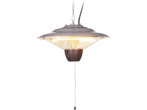 Infrarood plafondverwarmer met 2 verwarmingsniveaus en tot 30 m² bereik