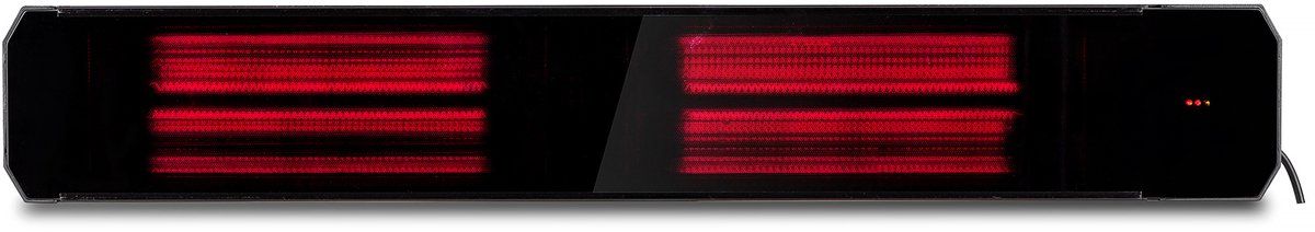 infrarood terrasverwarmer calore black heater instelbaar met 1600watt