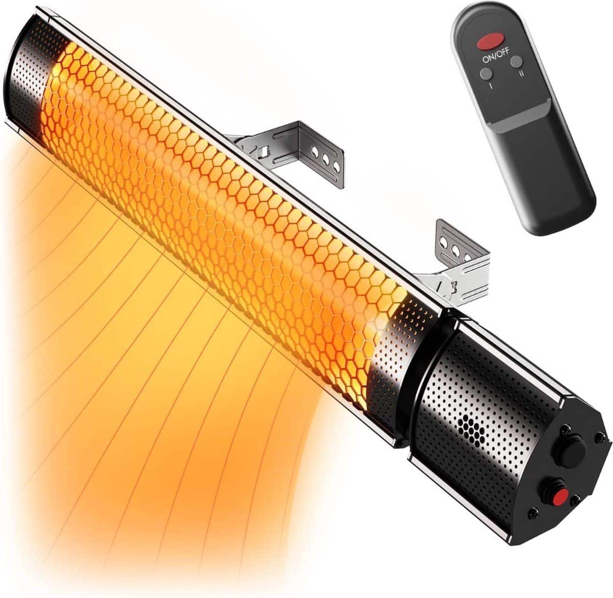 infrarood warmtestraler voor terras 2000 w terrasverwarmer