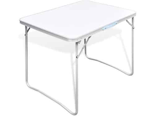 Inklapbaar klaptafel tuintafel vouwtafel partytafel picknicktafel aluminium tafel 80 x