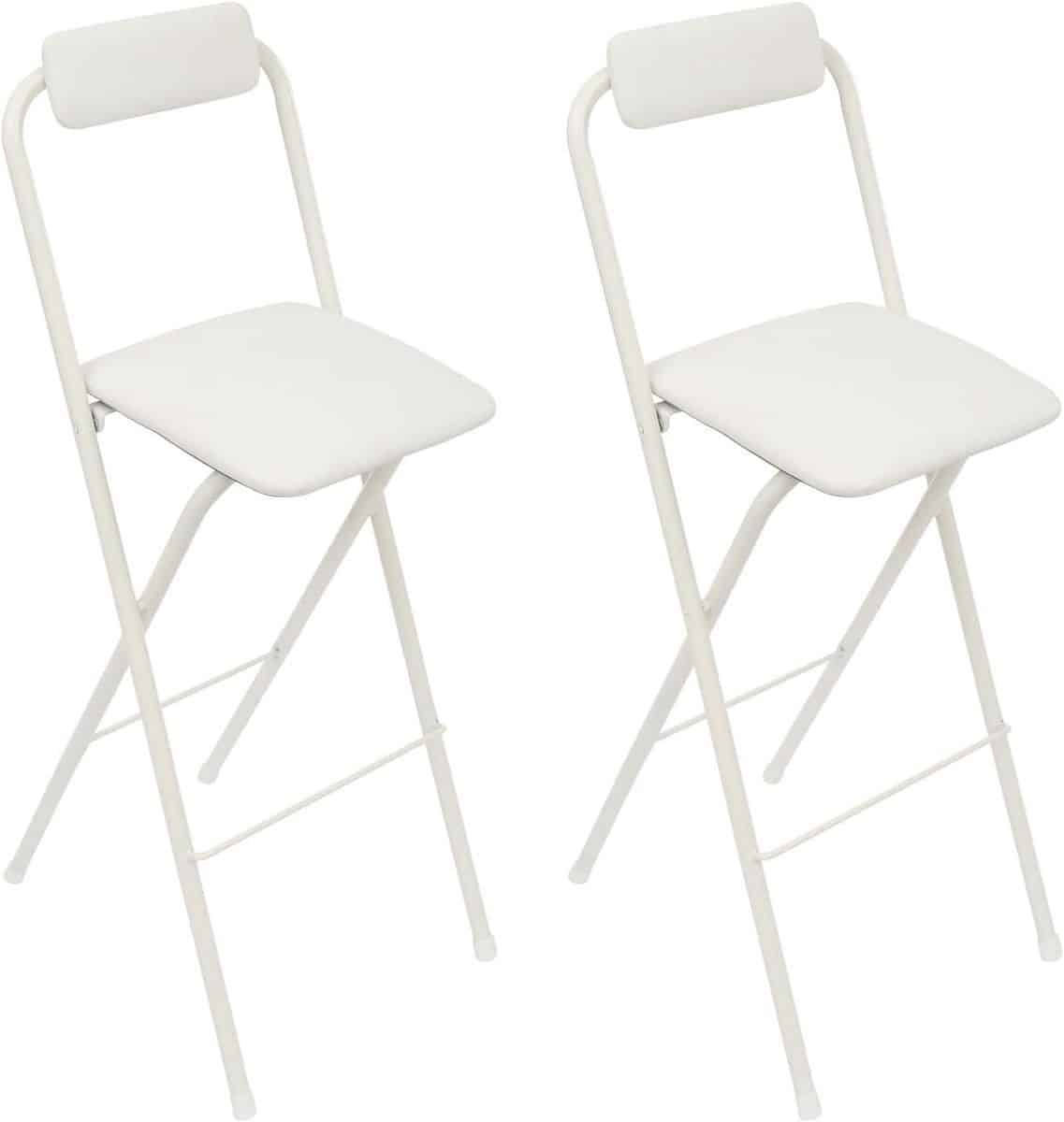 inklapbare barkruk klapstoelen set ruimtebesparend zitten met