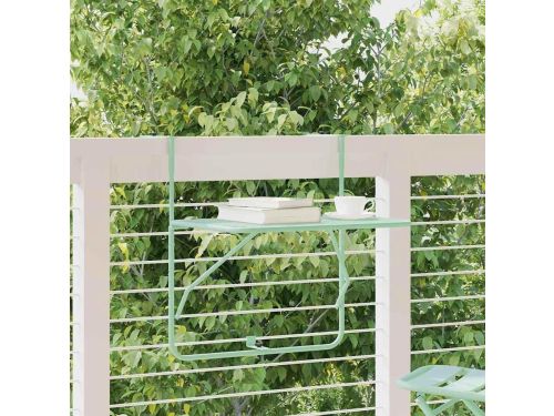 Inklapbare bijzettafel - Klaptafel balkon - Buitenruimte inrichten - Ruimtebesparend