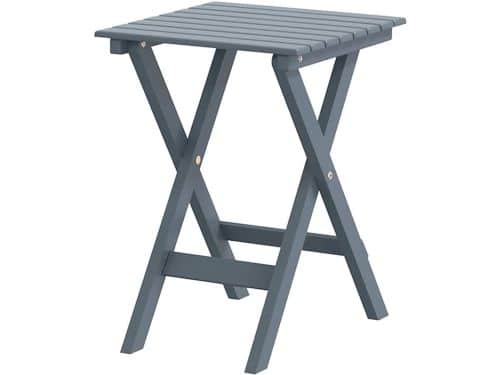 Inklapbare bijzettafel - Klaptafel kruk - Buiten en binnen