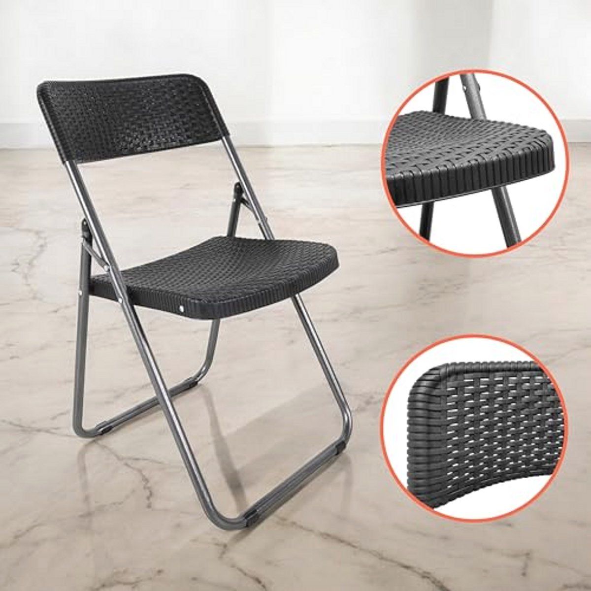 inklapbare bistroset voor tuin en balkon 1 tafel en