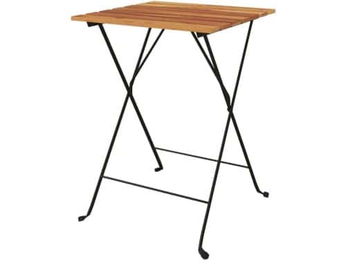 Inklapbare Bistrotafel - Buitentafel Klaptafel - Buiten Eten - Massief