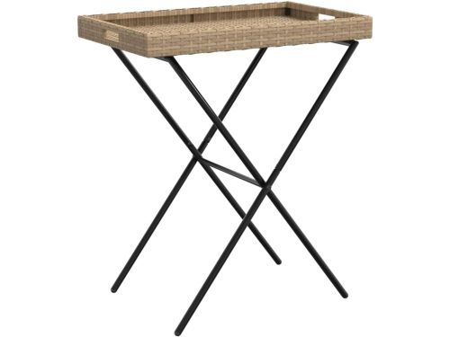 Inklapbare dienblad - Klaptafel bijzettafel - Buiten serveren - Afneembaar