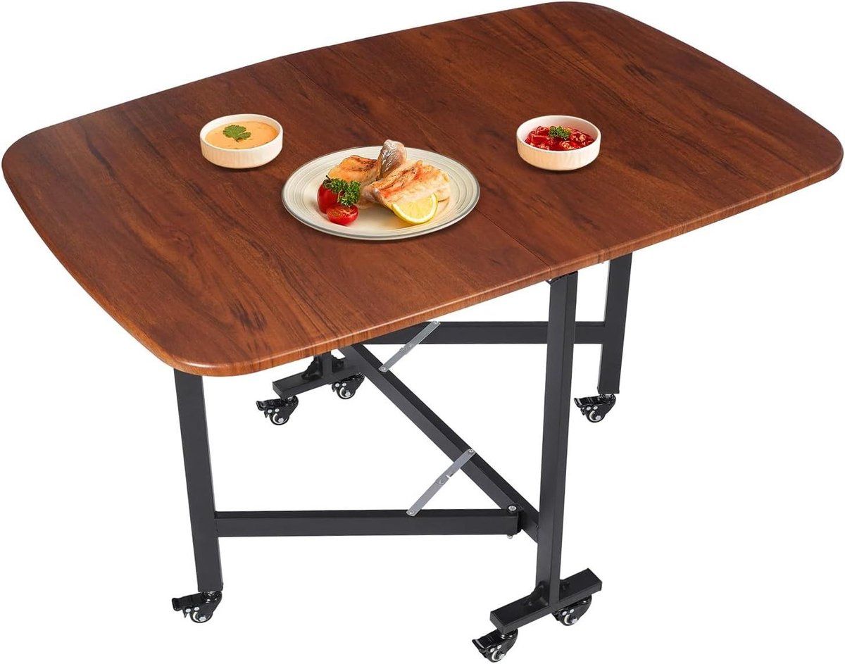 inklapbare eettafel klaptafel keukentafel koken en eten