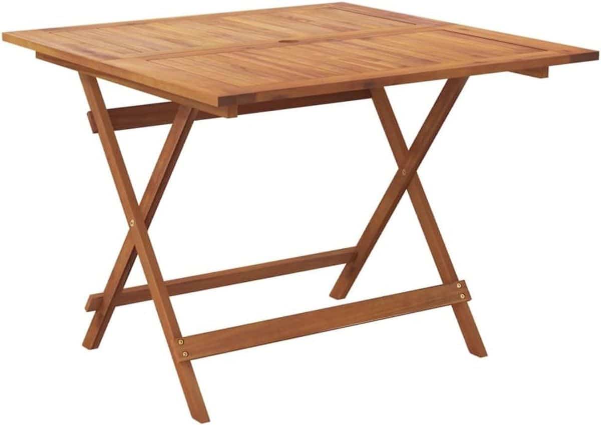 inklapbare tafel terrastafel klaptafel buiten genieten massief