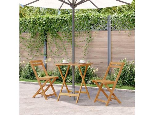 Inklapbare tuintafel - Houten bijzettafel - Buitenruimte inrichten - Massief