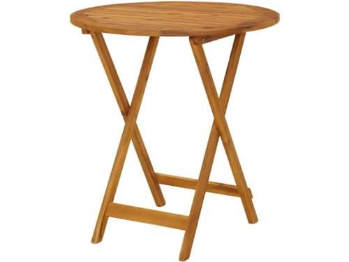 Inklapbare tuintafel - Klaptafel tuin - Buiten dineren - Massief