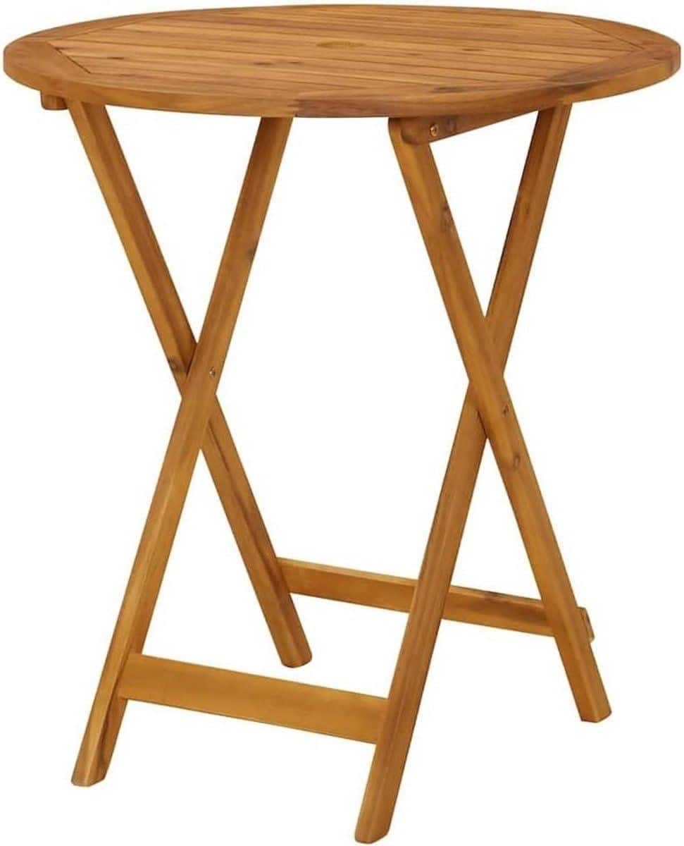 inklapbare tuintafel klaptafel tuin buiten dineren massief