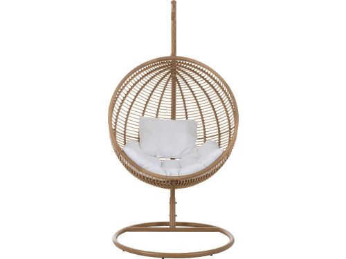 J-Line hangstoel Rond - staal - naturel
