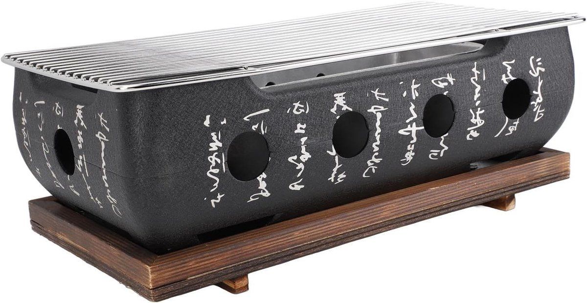 japanse bbq grillkachel houtskoolbarbecue mini grill kamperen en