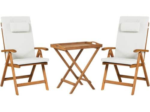 JAVA PREMIUM - Bistroset voor 2 - Gebroken wit