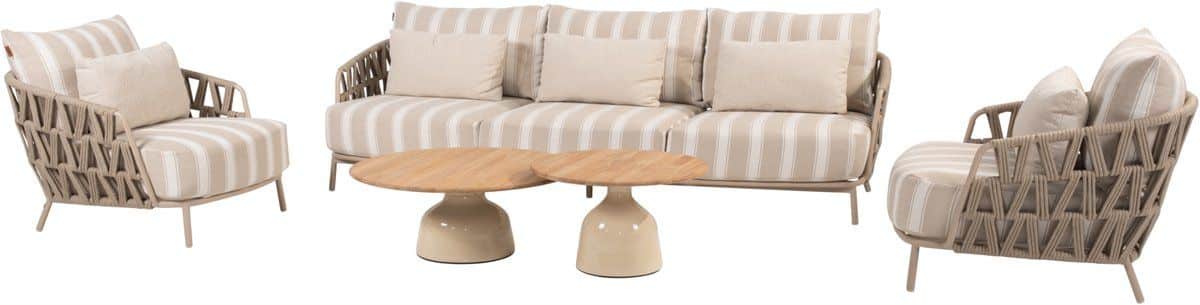june beverly stoel bank loungeset 5 delig latte 4 seasons