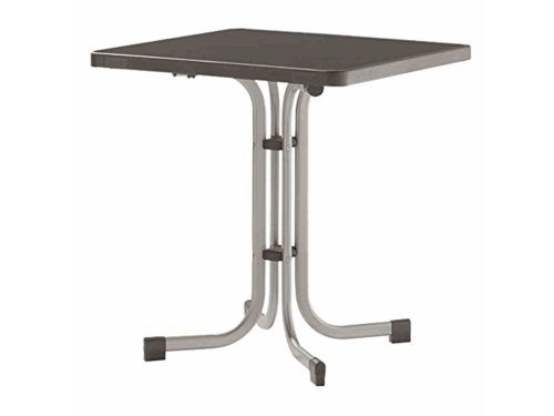 Klaptafel 70 x 70 cm met Weerbestendig Tafelblad en Inklapfunctie