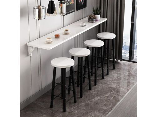 Klaptafel aan muur - Wandtafel inklapbaar - Ruimte besparen