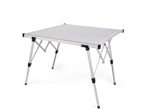 Klaptafel Aluminium - Picknicktafel Outdoor - Kamperen Tuin - In