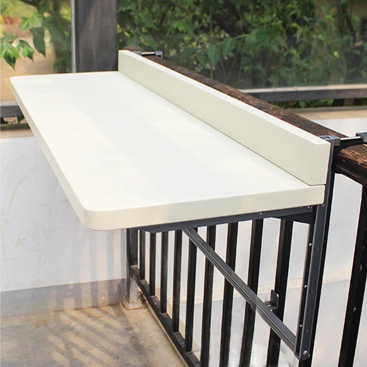 klaptafel balkon buitenmeubel buiten genieten ruimtebesparend ontwerp