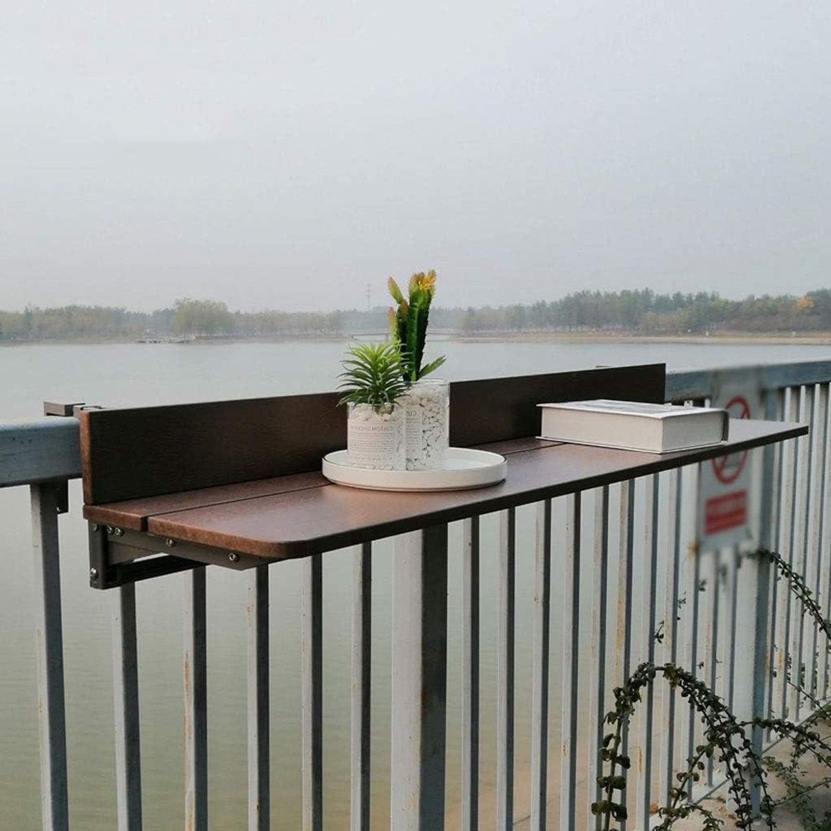 klaptafel balkon hangende tafel buiten zitten in
