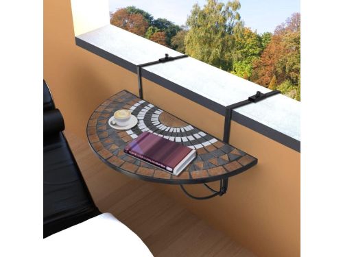 Klaptafel Balkon - Terras Tafel Hangend - Buiten Zitten