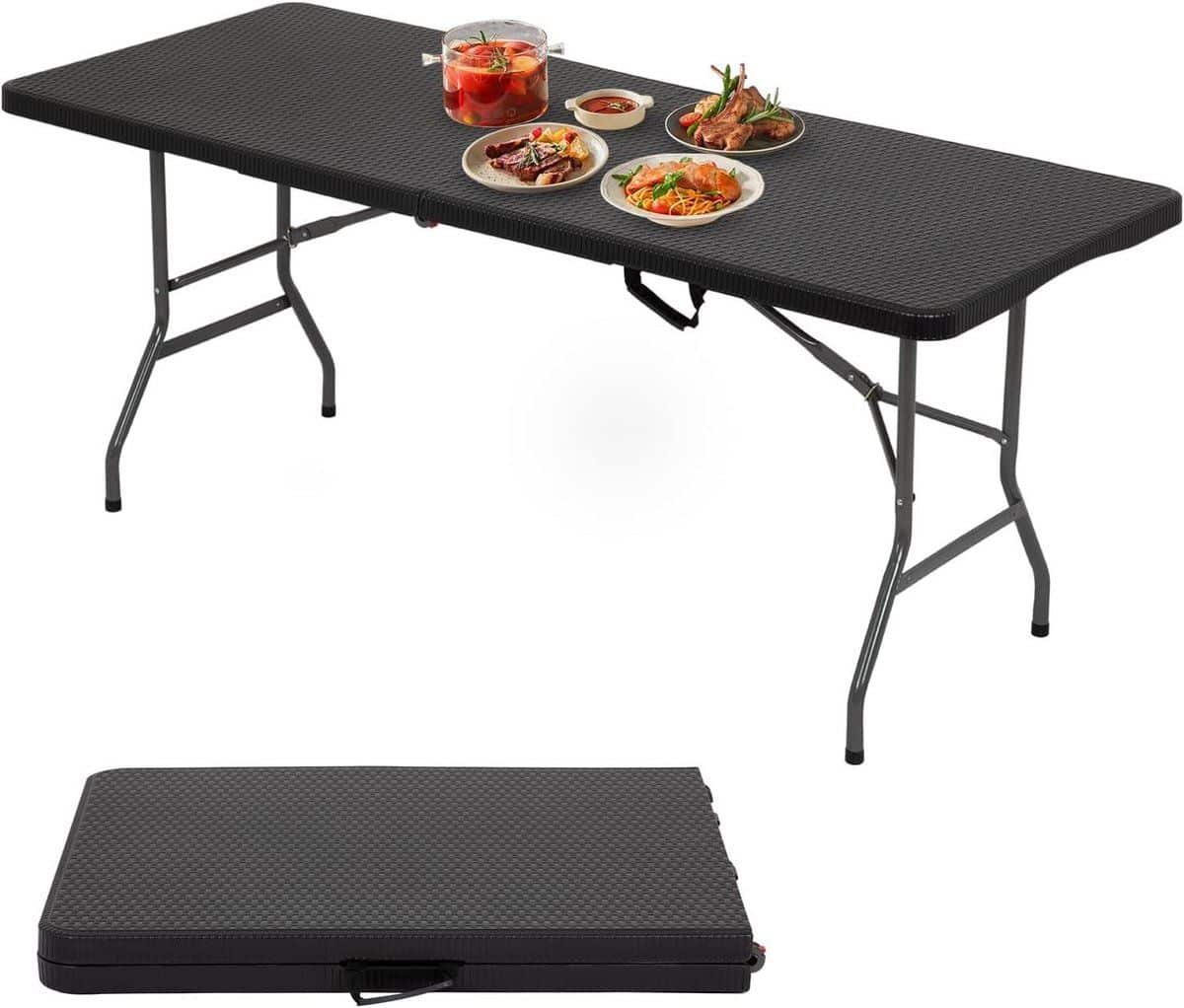 klaptafel feesttafel picnic tafel buiten dineren geen