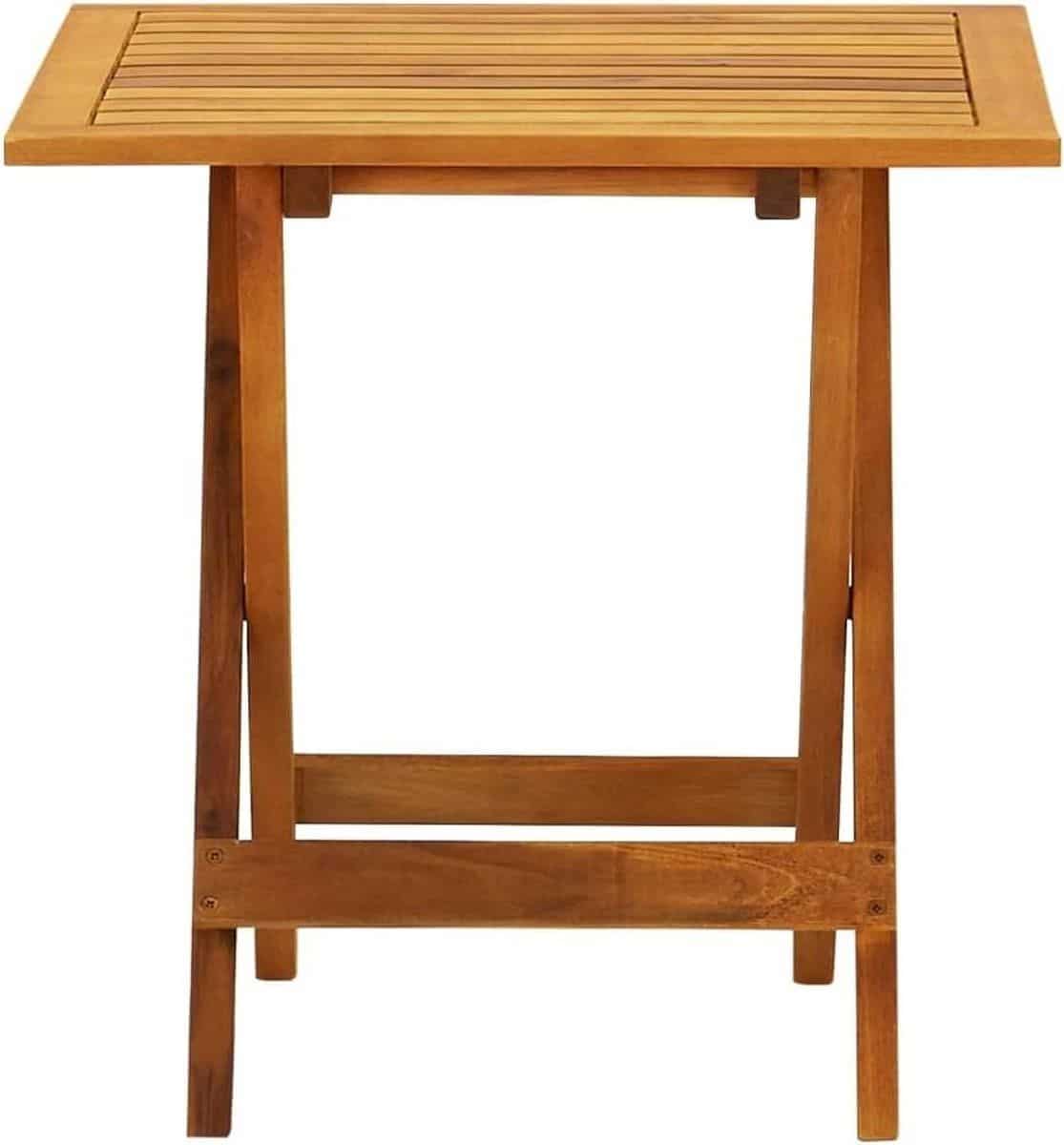 klaptafel hout bijzettafel terras buiten gebruik inklapbaar