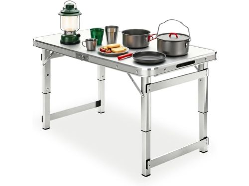 Klaptafel - Kampeertafel - Buitenactiviteiten - In hoogte verstelbaar