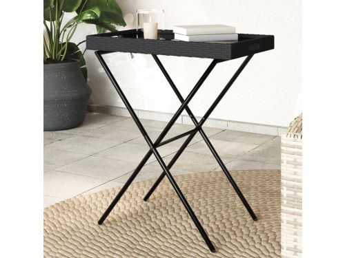 Klaptafel met dienblad - Buitentafel terrastafel - Buiten genieten