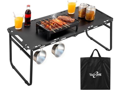 Klaptafel Metaal - Dressoir Tafel - Extra Oppervlak - Inklapbaar