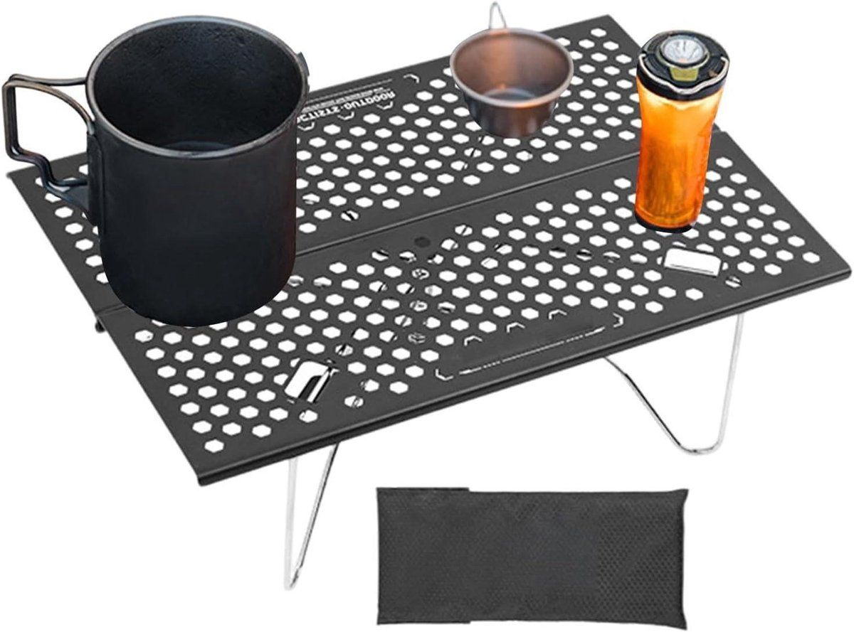 klaptafel metaal outdoor tafel kamperen en koken