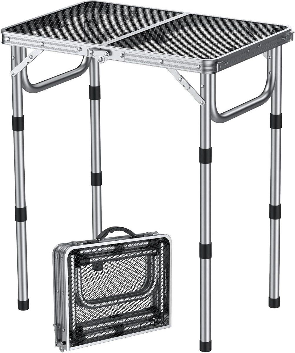 klaptafel outdoor compact tafel kamperen en bbq