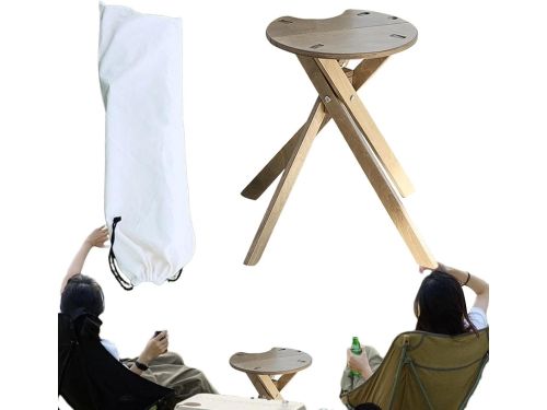 Klaptafel Outdoor - Picknicktafel Rond - Buiten Eten - Weerbestendige