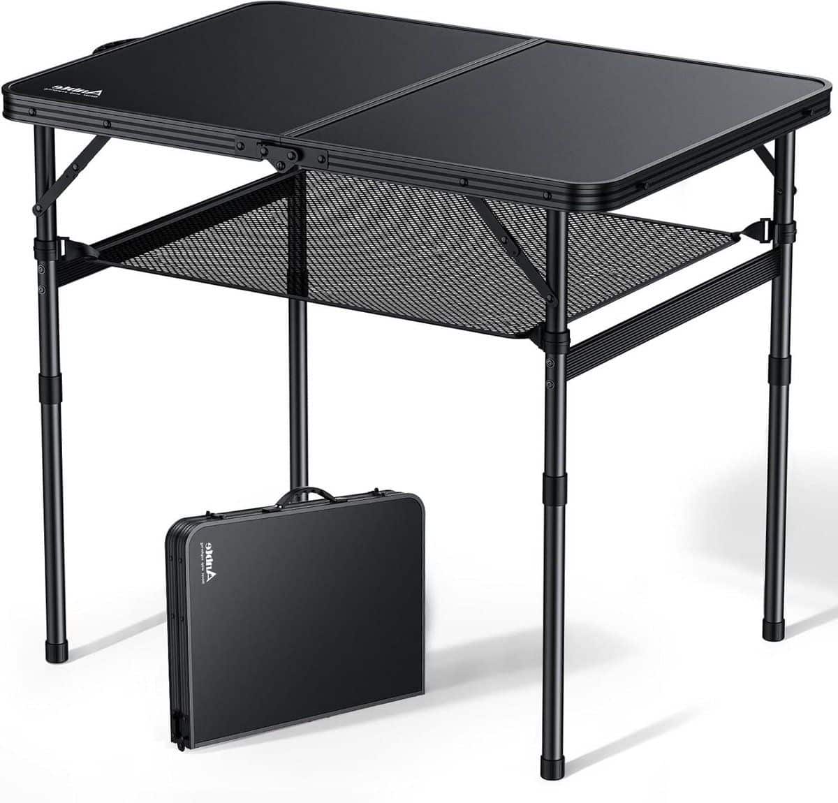 klaptafel outdoor tafel kamperen en picknicken in
