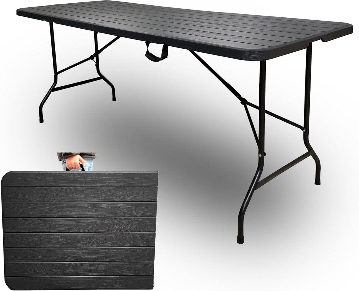 klaptafel picknicktafel buiten dineren houtlook structuur
