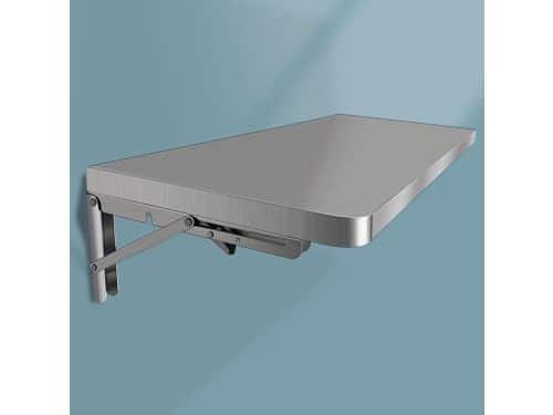 Klaptafel Roestvrijstaal - Wandmontage Tafel - Ruimte Besparen - Zware