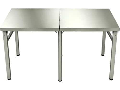 Klaptafel Roestvrijstaal - Werktafel Aanrecht - Voedselbereiding Keuken - Geen