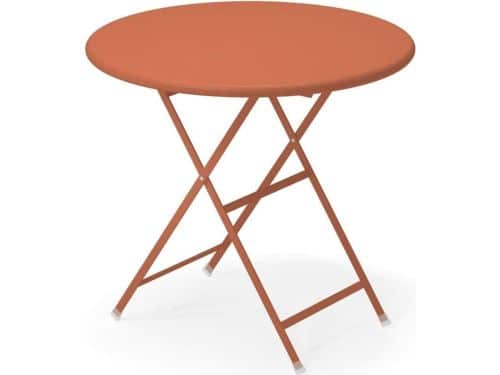 Klaptafel Rond - Balkontafel Terrastafel - Buiten Eten - Krasbestendig