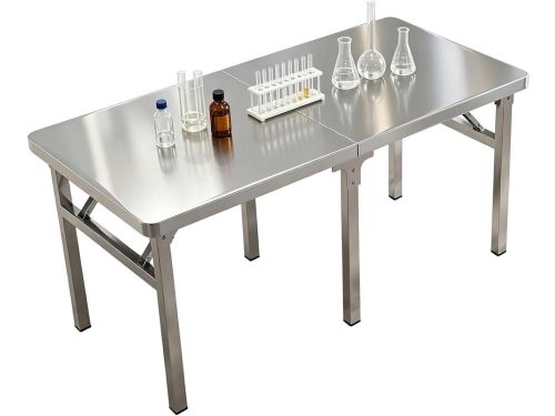 Klaptafel RVS - Werktafel Outdoor - Voedselbereiding Buiten - Ruim