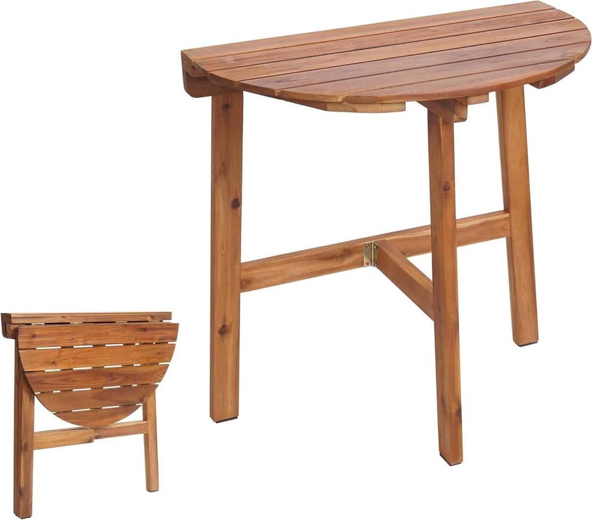 klaptafel tuin balkontafel opvouwbaar buiten zitten ruimtebesparend