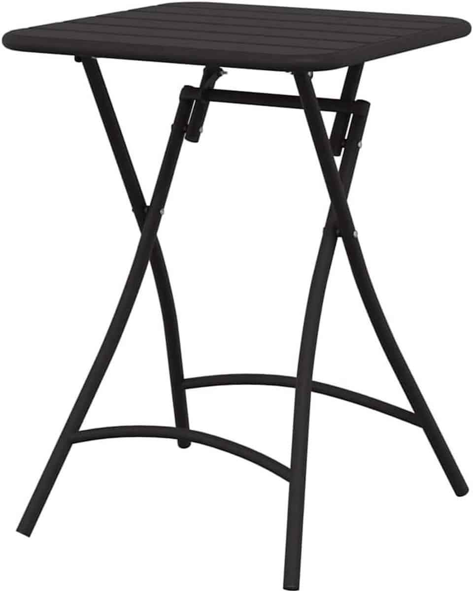 klaptafel tuin balkontafel outdoor buiten zitten gepoedercoat