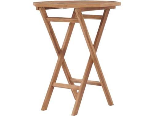 Klaptafel Tuin - Bijzettafel Inklapbaar - Buiten Genieten - Massief