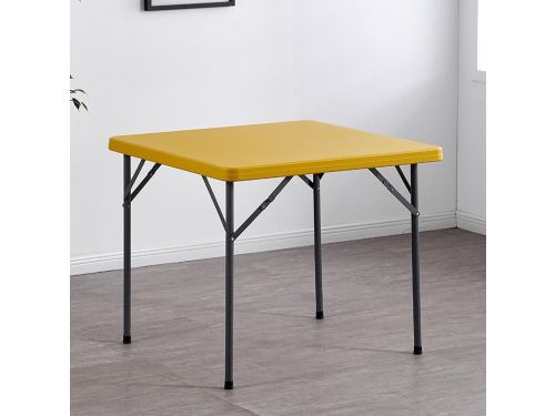 Klaptafel Vierkant - Bijzettafel Kunststof - Feest Buiten - Waterdicht