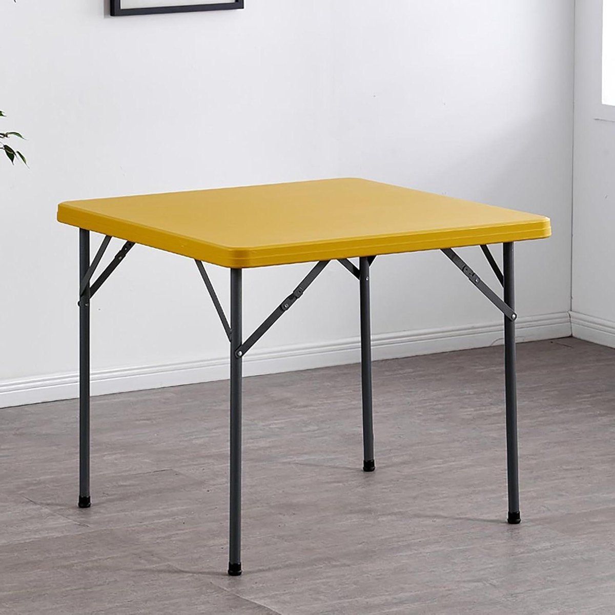 klaptafel vierkant bijzettafel kunststof feest buiten waterdicht