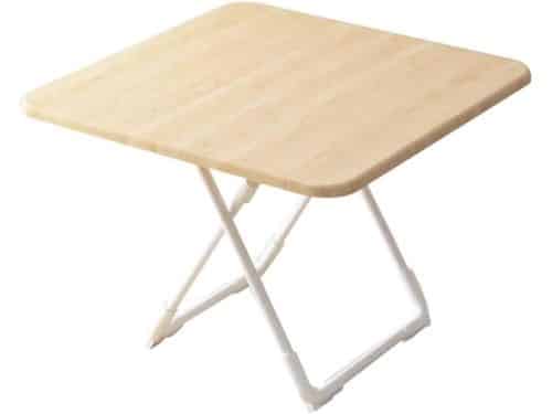 Klaptafel Vierkant - Eettafel Salontafel - Compact Werken - Draagbaar