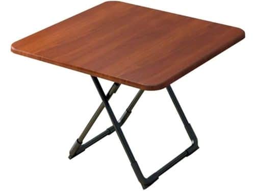 Klaptafel Vierkant - Eettafel Salontafel - Compact Werken - Draagbaar