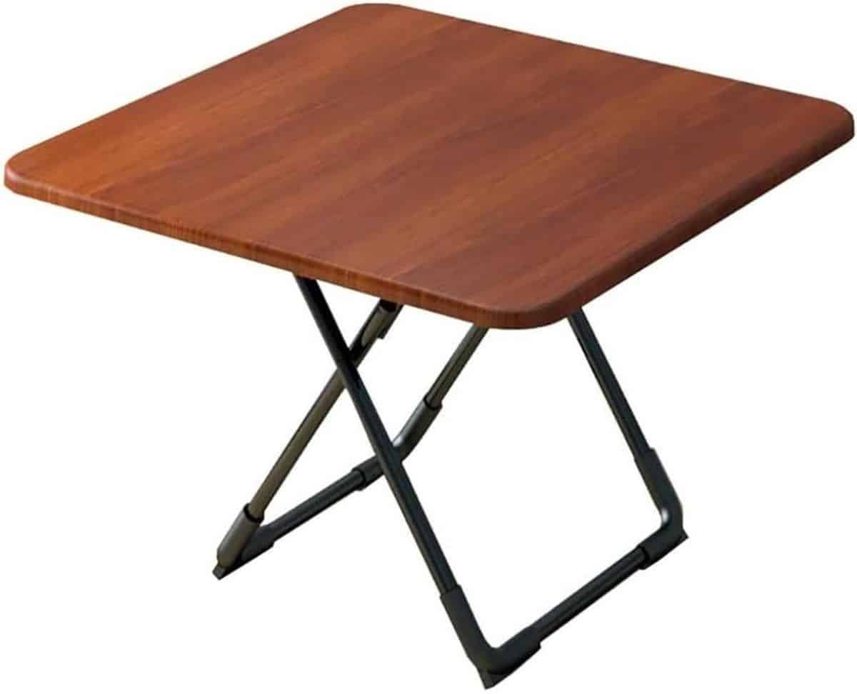 klaptafel vierkant eettafel salontafel compact werken draagbaar